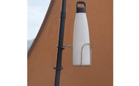 Stainless Steel Pole Cup Holder Portable Clamp-on Cup Holder Compact Versatile for Fishing