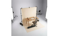 Photography Background Stand Kit Adjustable Backdrop Stand Kit Portable Backdrop Support System for Photographers, Vloggers, Video Shoots, Home Studio