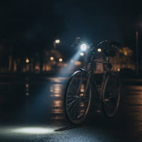 Vintage Retro Bike Headlight Metal Cycle Front Light with Bracket Sturdy Cycle Headlight Waterproof for Cyclists, Night Riding