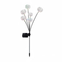 Solar Fiber Light Auto on Deactivate Outdoor Lighting Color Changing