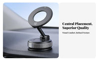 Foldable Phone Mount 360° Rotation Rotating Vacuum Suction Phone Stand Hands Use for Office, Home