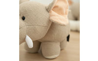 Great Gift Hippo Plushie PP Cotton Filling Elephant Soft Toy Short Stuffed Material for Children, Toddlers, Playroom, Bedroom, Nursery