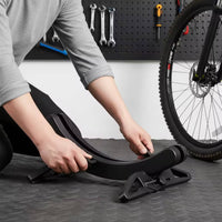 Bike Stand with Adjustable Cradle Slimline Cycle Parking Stand Cycle Parking Rack Stable Sturdy for Cyclists, Garage