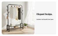 Foldable Design Foldable X-Frame Drying Rack Floor-Standing Clothes Horse Space-Saving Garment Stand Indoor & Outdoor Use for Apartment Dwellers, Homeowners, Dormitory, Dorm Room, Balcony, Bedroom