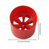 Drainage Golf Hole Cup with Drain Holes Outdoor Putting Cup with Drain Holes Sturdy Molded for Backyard