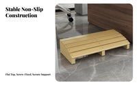 Angled Foot Board Multi-Purpose Footstool Multipurpose for Under Desk, Students