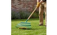 Sturdy Build Foliage Rake Heavy Duty Steel Foliage Rake
