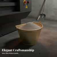Hazard-Rated-Resistant Fire Bucket Non-Sparking Wall-Mounted Fire Bucket Industrial Grade for Firefighters, Maintenance Worker S Plants, Factories