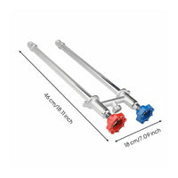 Hot and Cold Outdoor Faucet Freeze-Resistant Outdoor Spigot Easy to Install Yard Water for Garden