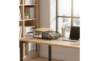 Desktop Printer Stand Space Saving Printer Organizer with Drawer Sturdy Support for Students