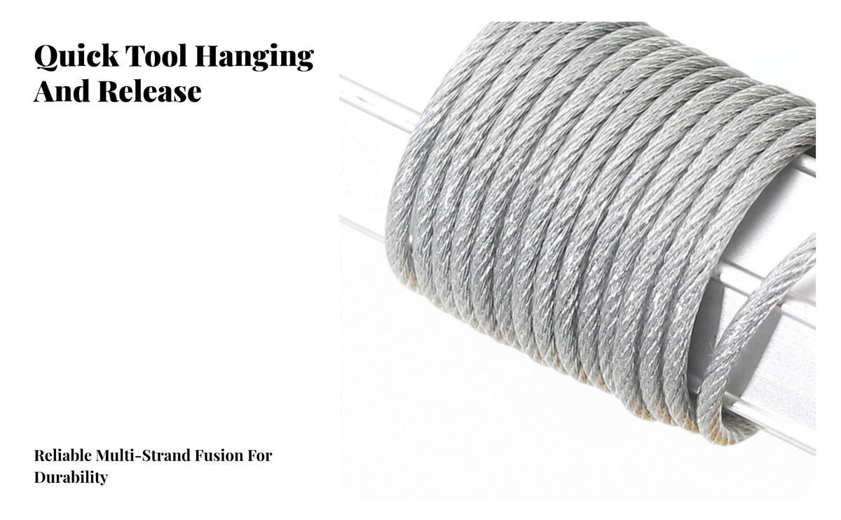 Retractable Tool Suspender Adjustable Tension Coil Suspender Retractable Tool Holder Improves Safety Workshop Equipment