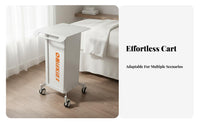 Cosmetic Tool Trolley 360-Degree Rotating Casters Wheeled Beauty Trolley Heavy Duty Spa Machine Rolling Stand for Cosmetic Specialists