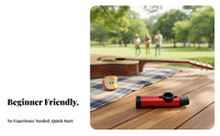 Easy to Learn Metal Kazoo Rust-Proof Aluminum Alloy Kazoo Rich Sound for Beginners, Musicians, Music Class, Performance, Festival