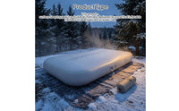 Smooth Surface Double Air Mattress Storage Bag Inflatable Mattress Bedding