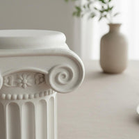 Tabletop Angel Figurine Detailed Design Angel Figurine Roman Column Statue for Shelf Display