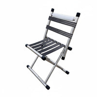 Foldable Design Collapsible Travel Seat Heavy-Duty Cross-Frame Webbed Stool Long-Lasting Construction Portable Seating High Load Capacity for Anglers, Outdoor Enthusiast S, Travelers, Camping, Fishing, Barbecue, Picnic
