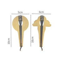 Screw-Fixed Vibrating Strip Brushed Metal Mouth Harp Silver-Toned Finish Metal Mouth Harp Short Playing End Vargan Compact