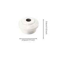 Threaded Pool Return Jet Pool Jet Nozzle Rotating Current Inlet Fitting Sturdy for Spa
