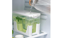 Slim Refrigerator Drink Dispenser Odorless Fridge Water Dispenser Easy-Pour Leak-Proof for Families