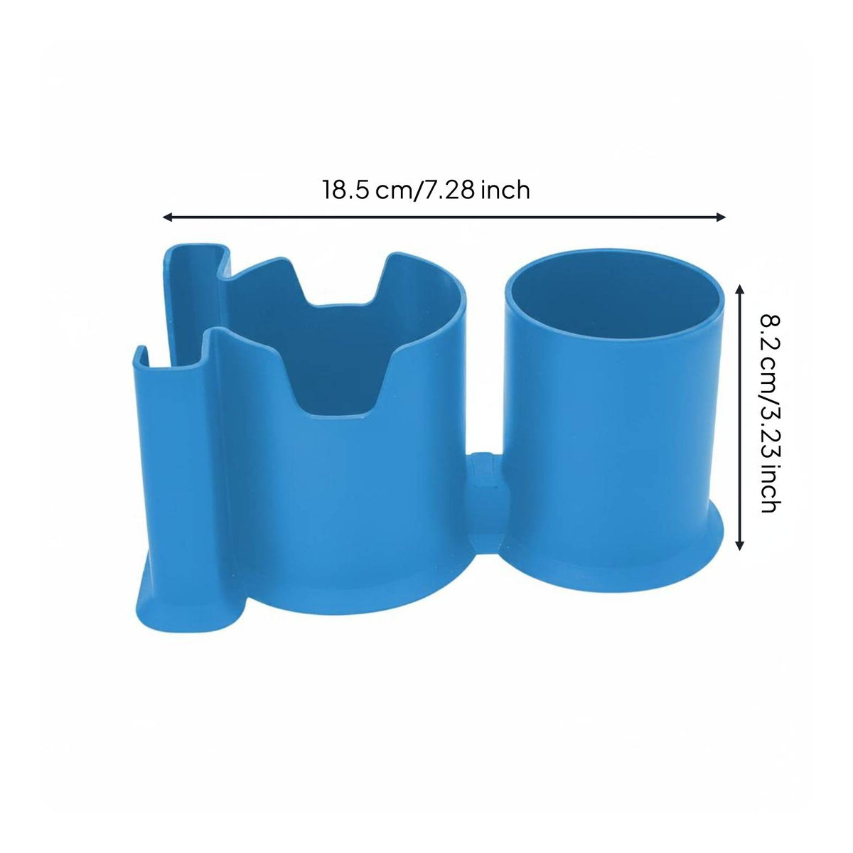 Easy to Install Kayak Phone Drink Holder Lightweight 2-in-1 Drink and Phone Holder Space Saving Water Sports Accessory Hands-Unrestricted for Boaters, Kayakers, Boat
