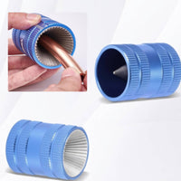 Pipe Deburring Tool Aluminum Pipe Deburring Tool Firm Grip Chamfering Tool with Sharpened Tool for Plumbers, Home Handymen, Plumbing