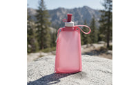 Collapsible Bottle with Carabiner Travel-Friendly for Hikers