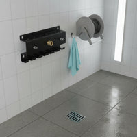 Pressure Washer Accessories Organizer Compact Pressure Washer Accessory Holder Wall Mount Wand Holder Space-Saving Metal