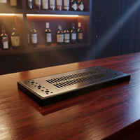 Stainless Steel Beer Spill Tray Commercial Spill Tray with Drain Sleek Polished for Kegerator