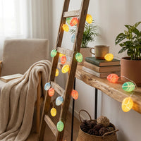 LED Easter Decorations Lights Easter Fairy Lights Battery Operated Eggs Lights for Home Party Decor