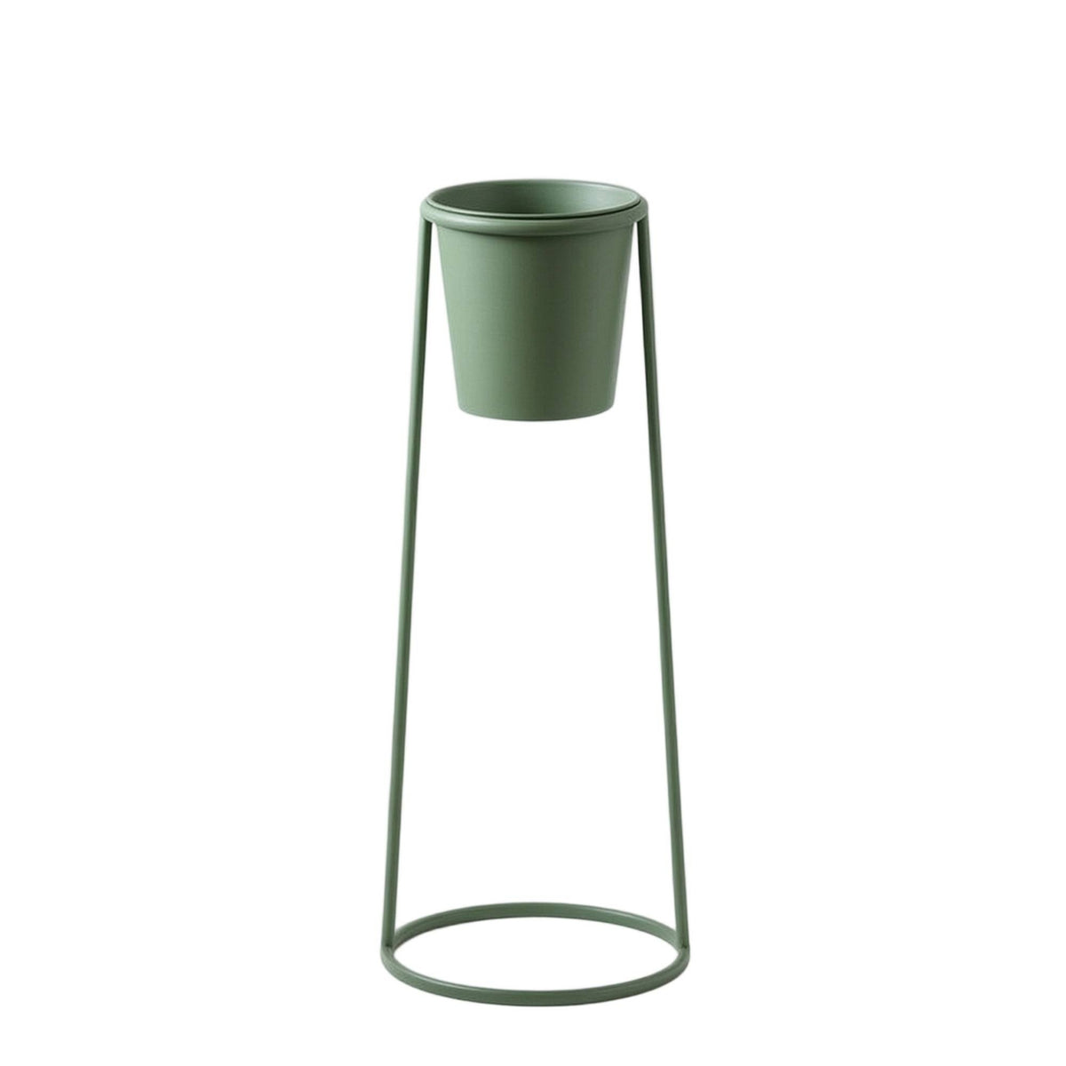 Metal Plant Stand Minimalist Furniture Tapered for Balcony