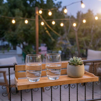 Balcony Railing Hanging Shelf Outdoor Foldable Balcony Shelf Deck Hanging Table for Plant Display