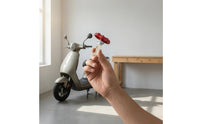 Wheel-Wheel Key Blank Industrial Style Small Decor Hanging Ornament