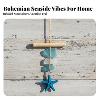 Hanging Ornament Coastal Elegance Driftwood Sea Creature Decoration Design Sea Creature Hanging Decor for Washroom
