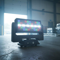LED Moving Head Light High Brightness RGB Moving Head Light DMX512 Lighting Equipment for Wedding, Party