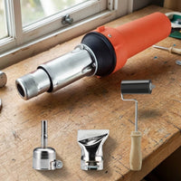 Handheld Plastic Bonding Corded Plastic Bonding Kit with Roller Multi-Purpose Hot Air Welder Compact for Mechanics