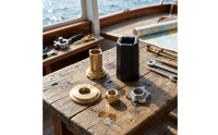 Propeller Hub Kit with Nut Replacement Propeller Hub Kit Hardware Marine-Grade Splined for Boat Owners