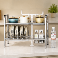 under-sink storage rack