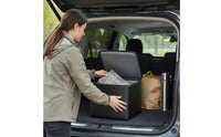 Trunk Organizer Structured Foldable Box with Lid Colapsable for Road Trips