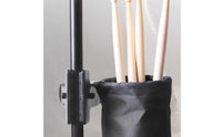Drumstick Holder with Clamp Black Drumstick Holder with Bracket Adjustable for Drummers, Percussionists