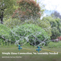 Easy to Install Garden Watering Spray Set No Electricity Required Outdoor Cooling Mist System Multi-Functional for DIY Enthusiasts, Backyard