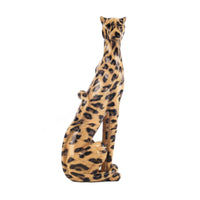 Leopards Statue Multicolor Modern Leopards Decor Gift Idea Panther Figurine for Living Room