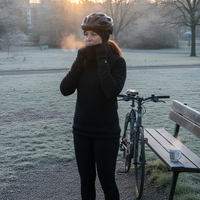 Alpaca Wool Knit Touchscreen Gloves for Women - Warm Winter Outdoor Cycling & Office Use