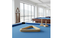 6 Ball Triangle Rack Long-Lasting Wooden Billiard Rack Professional Grade