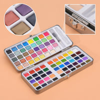 Watercolor Paint Set 90-Color Watercolor Paint Set with Paintbrush Highly Pigmented for Artists