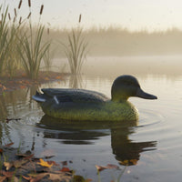 Lifelike Appearance Floating Duck Decoy Waterproof Plastic Duck Lure Long-Lasting Construction Realistic Mallard Decoy Weather Resistant for Waterfowl Hunters, Garden, Lake