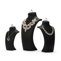 Jewelry Store Window Display Mannequin Necklace Stand Set