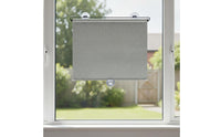 Sun Protection Punch-without Drilling Sunshade No-Drill Installation Retractable Window Shade Heat Insulation Blackout Roller Curtain Reusable for Office Workers, Renters, Bedroom, Car Glass Panes