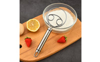 Hand Whisk Handheld Egg Beater Stainless Steel Whisk Easy-to-Clean Kitchen Tool Rust-Resistant for Bakers, Baking