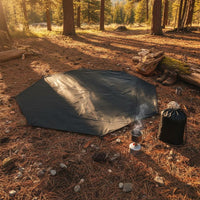Pyramid Tent Footprint Wear-Resistant Heavy Duty Oxford Ground Mat Foldable Waterproof Ground Sheet for Campers, Backpackers
