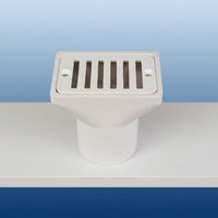 Swimming Pool Overflow Outlet Easy to Install DN63 Drain Fitting Plumbing Hardware